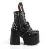 DemoniaCult - CAMEL202 Platform Boots - Black Product image